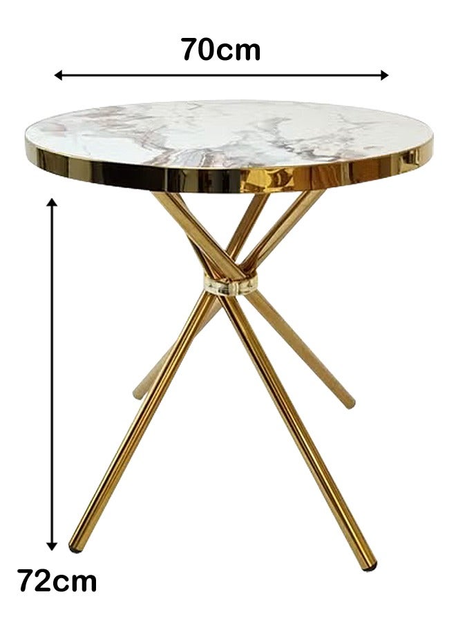 طاولة طعام عصرية 70*70*72 سم - Image 2