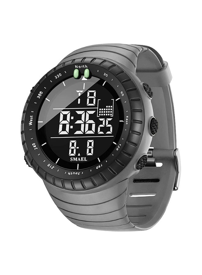 SMAEL outdoor sports running waterproof strap night light digital watch for mountain climbing multi-functional - Image 1