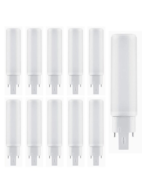 Osram LED Dulux D/E Light Bulb, G24q - 2 Base, Non-Dimmable, Warm White - 3000 Kelvin, Pack of 20