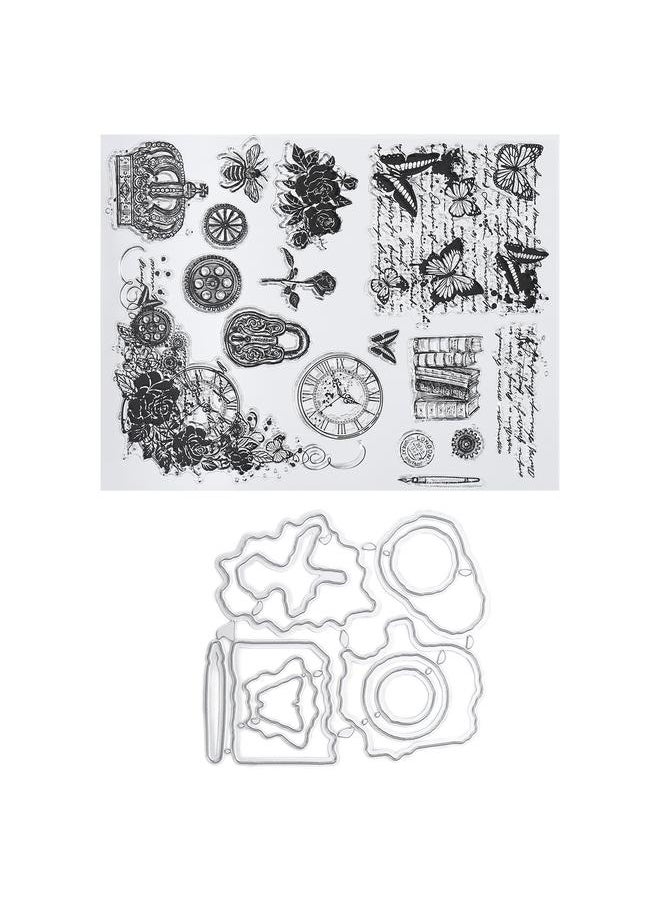 Thoraya - Transparent Stamp Rubber TPR DIY Journal Album Decoration HandMade Crafts Accessories(T1746TC Stamp Cutting Die ) - Image 1