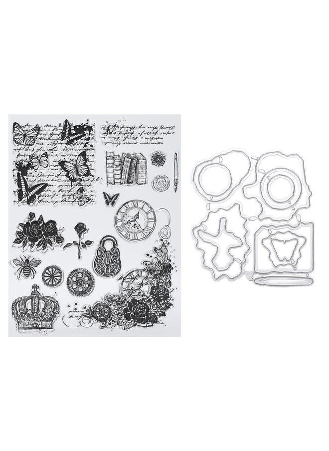 Thoraya - Transparent Stamp Rubber TPR DIY Journal Album Decoration HandMade Crafts Accessories(T1746TC Stamp Cutting Die ) - Image 1