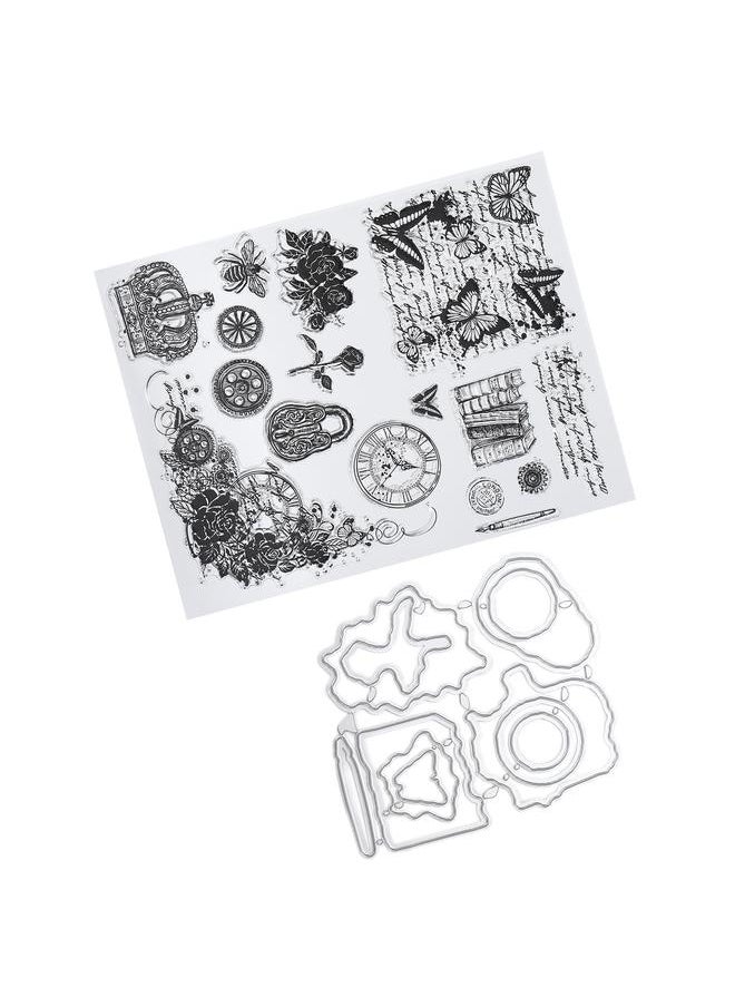 Thoraya - Transparent Stamp Rubber TPR DIY Journal Album Decoration HandMade Crafts Accessories(T1746TC Stamp Cutting Die ) - Image 1