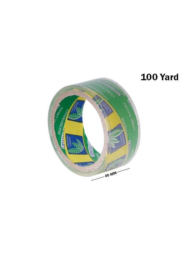 شريط لاصق قوي شفاف بطول 100 ياردة