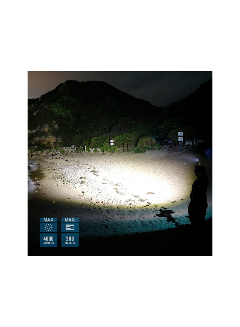 إيمالينت IMALENT LD70 EDC مصباح يدوي LED قابل لإعادة الشحن - Image 4