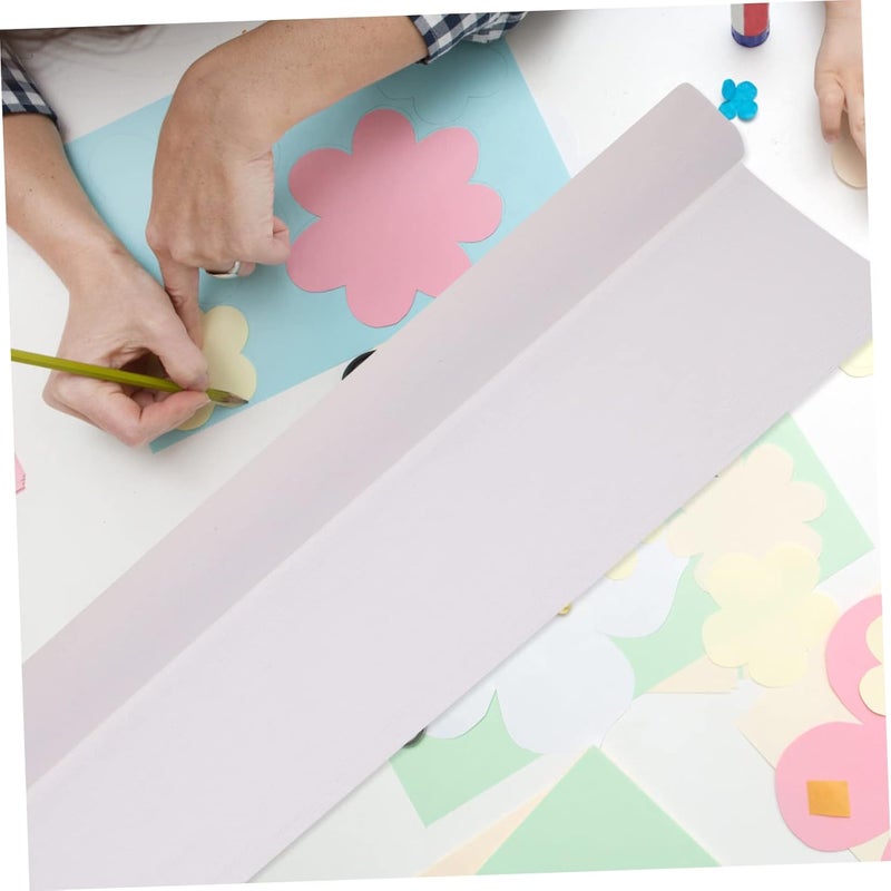 DOITOOL Crepe Italian Stretch Crepe Paper for Flower Making DIY Crafts Wedding Birthday Party Decoration and Floral Artwork Supplies - Image 3