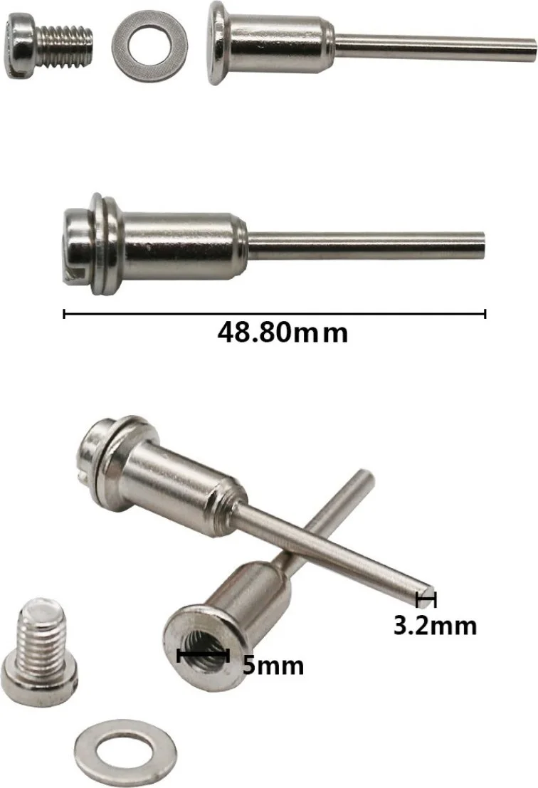 Acar Buffer Metal 6 Piece Mini Drill Bit Wood Cutting Round Steel Blade Disc Saw Set Kit
