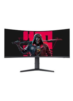 KOORUI 34-Inch VA WQHD Curved Gaming Monitor, 165Hz Refresh Rate, 21:9 Aspect Ratio, 1ms Refresh Rate, FreeSync/G-Sync Technology, VESA Compatible, DP1.2/DP1.4, Black | 34E6UC  - Image 3