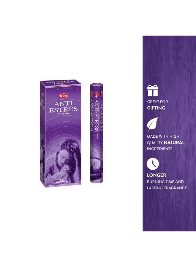 HEM Anti Stress Box Of Six 20 Gram Tubes Hem Incense - Image 5