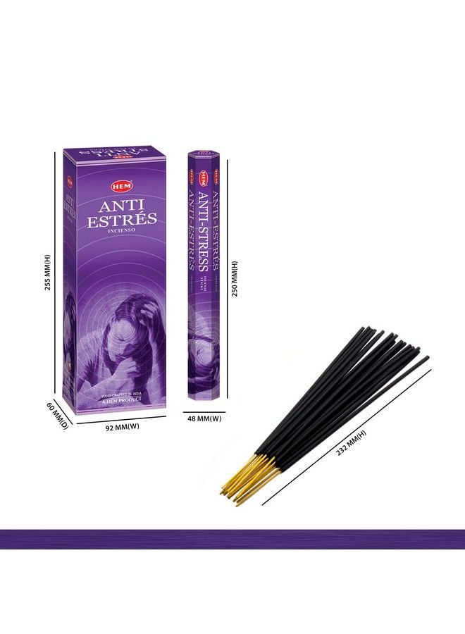 HEM Anti Stress Box Of Six 20 Gram Tubes Hem Incense - Image 3