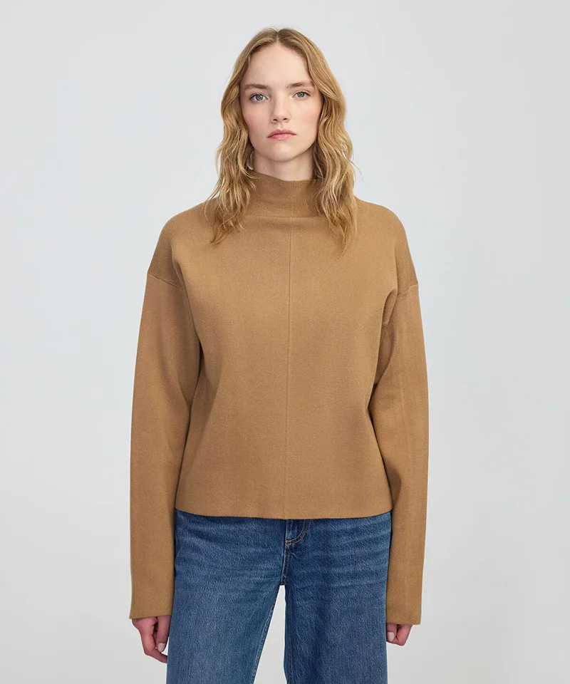 ابيكول Basic Fine Knit Sweater