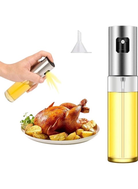 Oil Sprayer For Cooking, 100Ml Olive Oil Sprayer Mister, Olive Oil Spray Bottle, Olive Oil Spray For Salad, Bbq, Kitchen Baking, Roasting