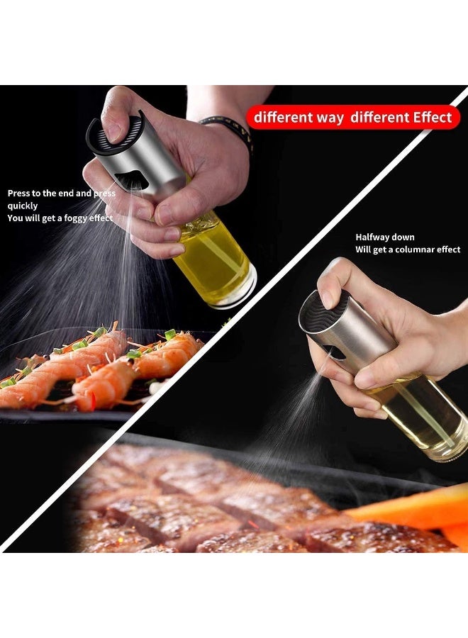 MOMENT رشاش زيت للطهي، 100 مل رشاش زيت الزيتون، زجاجة رش زيت الزيتون، رش زيت الزيتون للسلطة، الشواء، الخبز في المطبخ، التحميص - Image 4