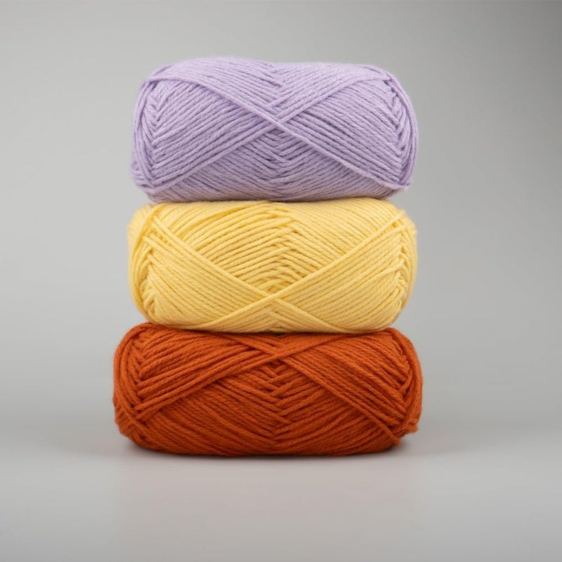 Craft County Medium 4 Acrylic Yarn â€“ 200 Yards of Super Vibrant Yarn for Blankets, Scarves, Hats, & More! - Image 4