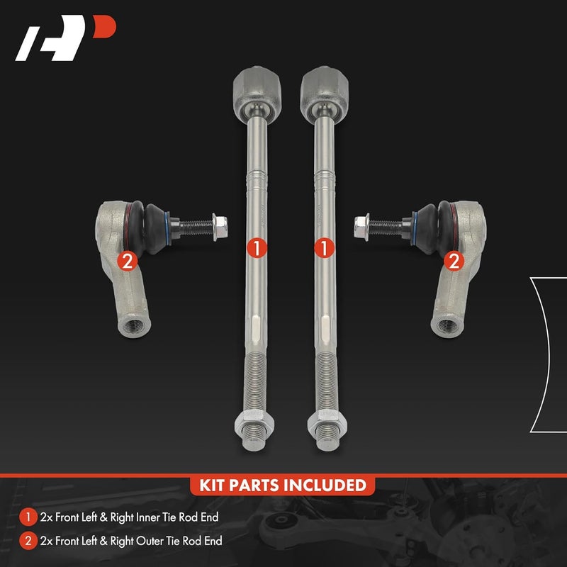 A-Premium Control Arm Tie Rod Kit for Land Rover Range Rover Sport - Image 2