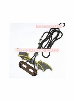 Generic Dragon wing Leash and Harness, Adjustable Lizard Leash, Bearded Dragon Harness Cool Leather Wings  - Image 3