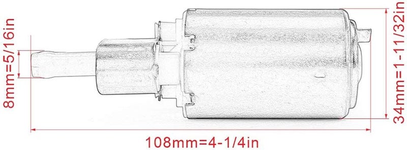 QASULER High Pressure Fuel Pump for Arctic Cat and Suzuki - Image 2