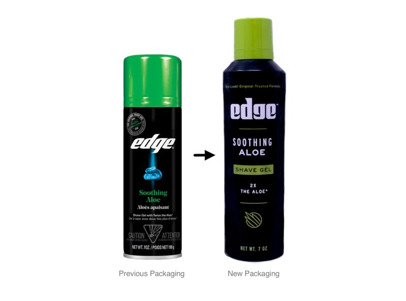 Edge Soothing Aloe Shave Gel Men Shave Gel by Edge, 7 Ounce ( 3 Pack ) - Image 4