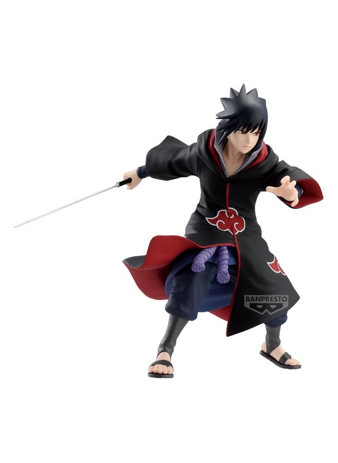 Banpresto - Banpresto Original Naruto Shippuden Vibration Stars - Uchiha Sasuke - Ⅳ Figure - Image 1