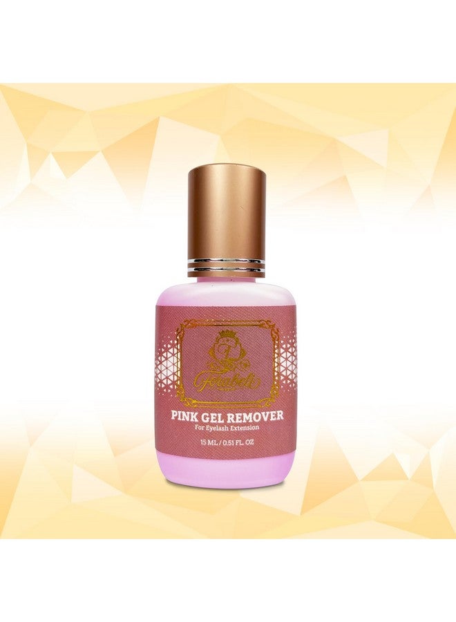 Forabeli Pink Gel Lash Remover for Eyelash Extensions, 15ml, Safe and Gentle Formula, Easy to Apply, Versatile and Efficient - Image 4