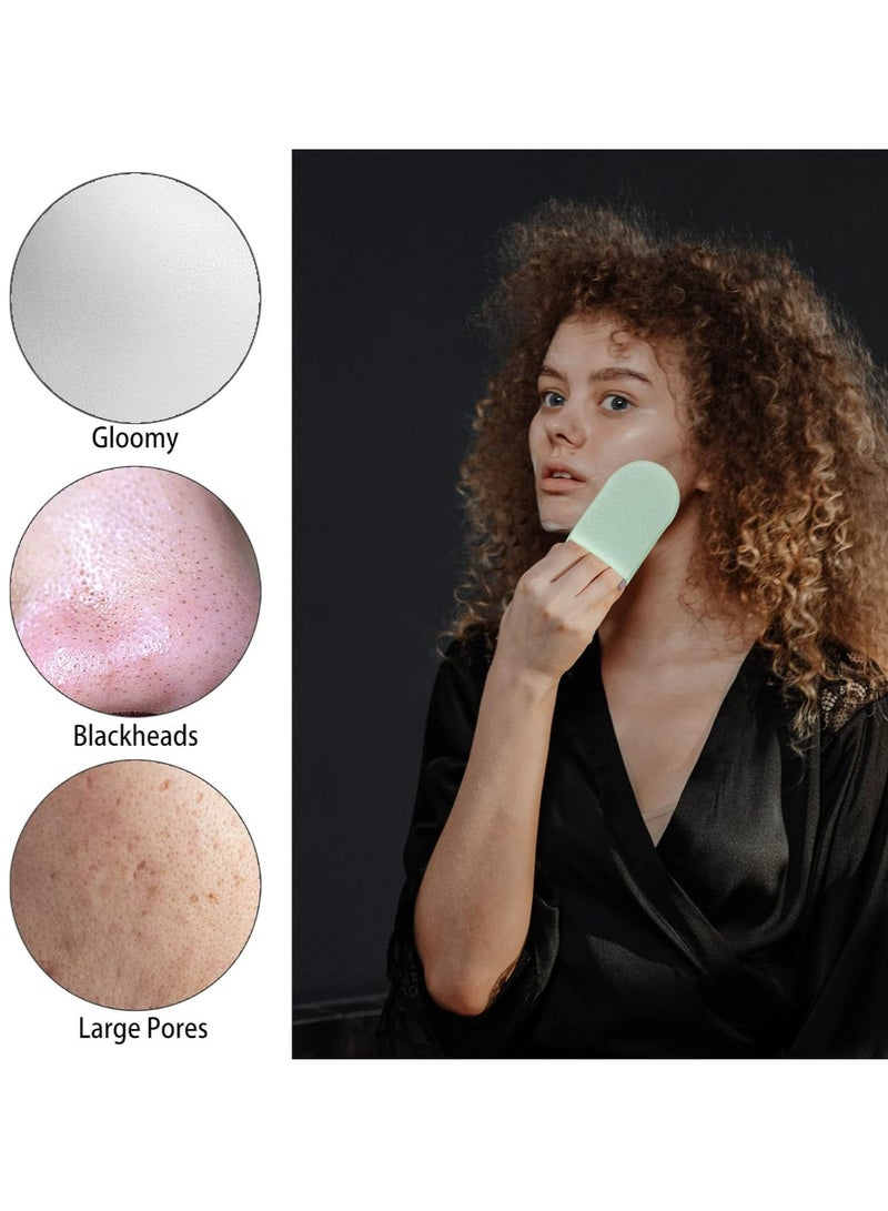 Loquat 6 Pieces Facial Sponge for Cleansing and Exfoliating, Reusable Makeup Removal Pads Face Wash Sponge - Image 4