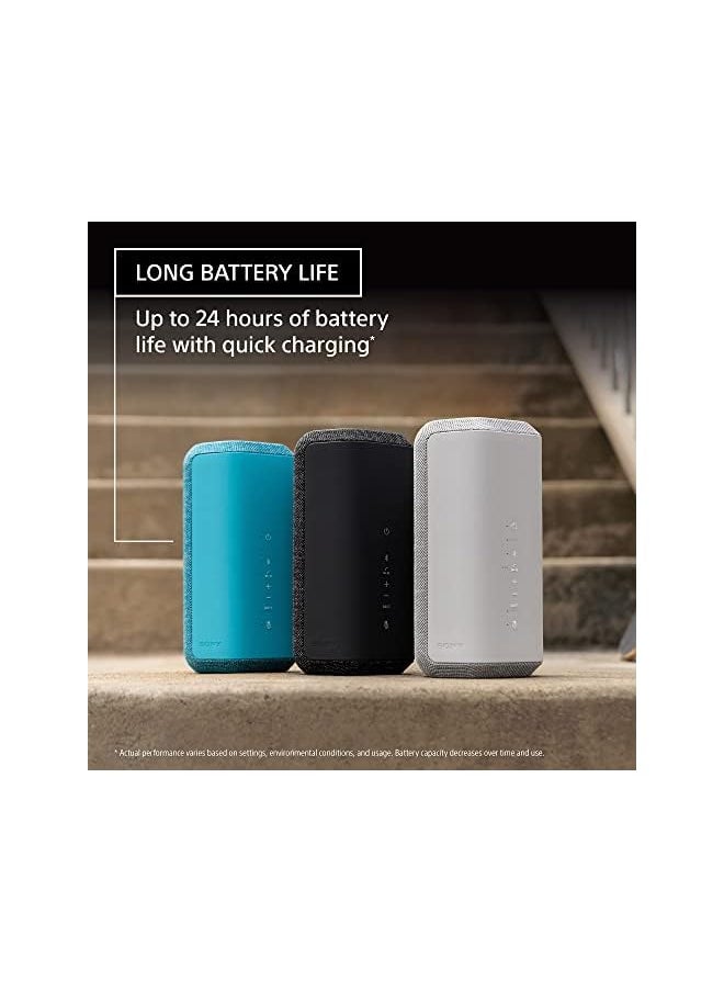Zaboon - Sony Srs Xe300 X Series Wireless Portable Bluetooth Speaker, Ip67 Waterproof, Dustproof And Shockproof With 24 Hour Battery, Black, Srsxe300/B, - Image 1