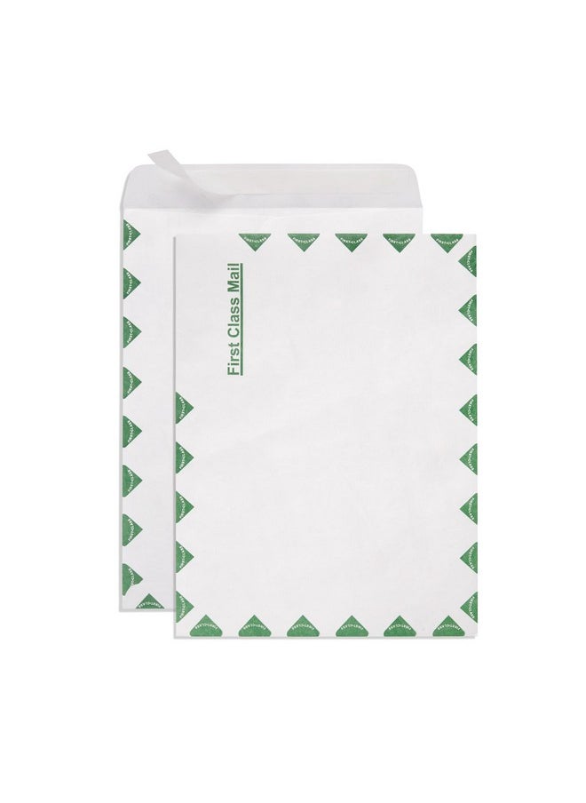 100 9X12 First Class Mail Tyvek Envelopes Self Seal 9X12 Catalog Mailer Ultra Strong 14Lb Tear Resistant Material For Secure Mailing Strong Peel And Seal Flap 100 Envelopes