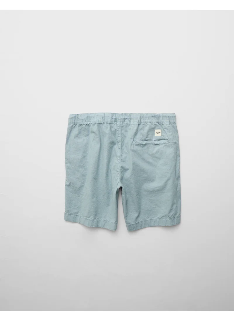 امريكان ايجل AE Flex 8" Lived-In Linen-Blend Trekker Short