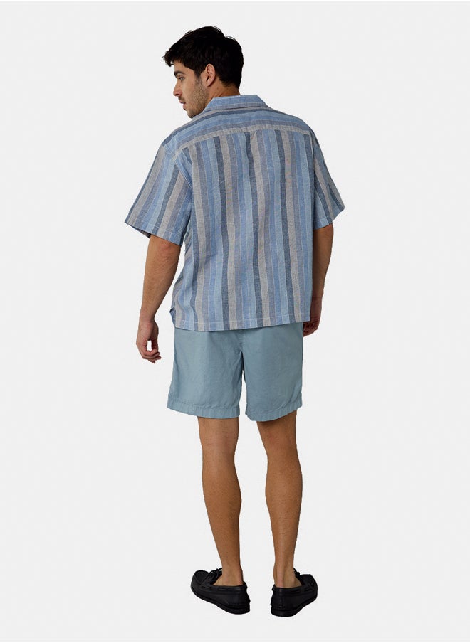 American Eagle AE Flex 8" Lived-In Linen-Blend Trekker Short  - Image 4
