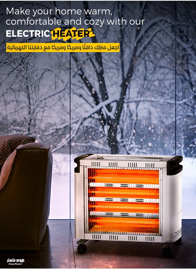 KROOS Cross KR-5925 electric heater for heat distribution, 2000 watts, with 2 sides  - Image 3