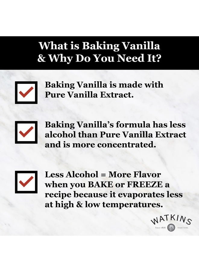 Watkins All Natural Original Gourmet Baking Vanilla with Pure Extract, 8 fl. oz. Bottle, 1-Pack - Image 4