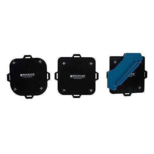 Rockler Corner Cutter Router Template (Set of 3) w/Rubber Strips - Woodworking Tools for Smooth & Consistent Corner Curves - Perfect Router Jig for Creating Quarter-Round Corners - Image 5