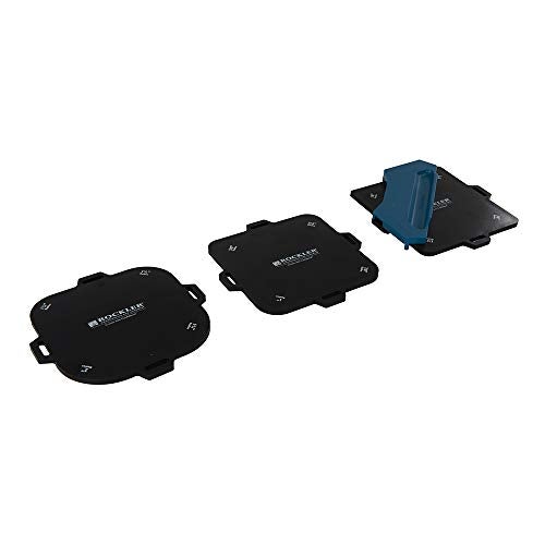 Rockler Corner Cutter Router Template (Set of 3) w/Rubber Strips - Woodworking Tools for Smooth & Consistent Corner Curves - Perfect Router Jig for Creating Quarter-Round Corners - Image 4