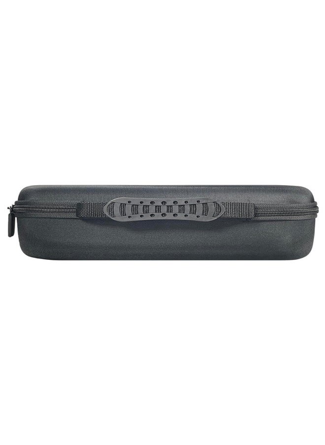 Generic Applicable To For Sony PS5 Streaming Handheld Bag PlayStation Portal Storage Bag Protective Case Portable Hard Bag-Model:Pu Cross Pattern (inner Support + Bracket)  - Image 4