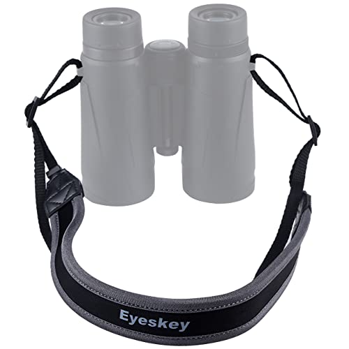 Eyeskey TROSCAS Super Comfort Neoprene Optic Straps | Loop Connectors | Field Repair Buckle | Lightweight | Adjustable Length Neck Straps for Binoculars Cameras (Type 4) - Image 1