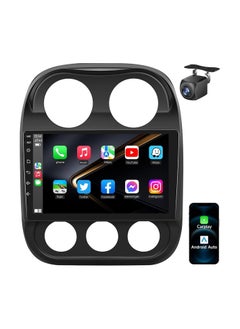 Android Car Stereo for Jeep Patriot Compass 2010 2011 2012 2013 2014 2015 2016 1GB RAM 32GB ROM 10 Inch MirrorLink WiFi BT, IPS Touch Screen with AHD Camera Included