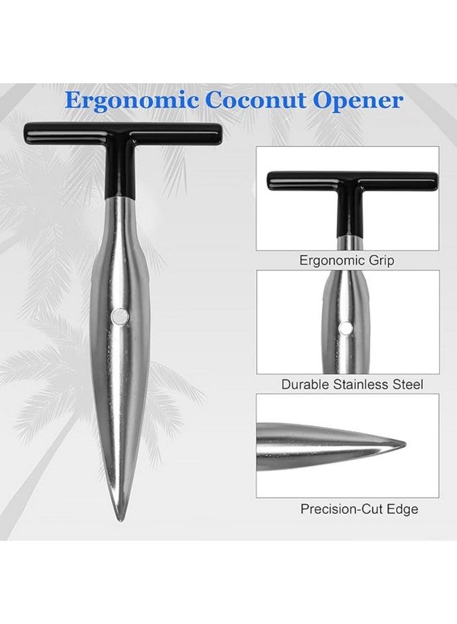 TASMAX Coconut Opener Tool Stainless Steel nariyal pani Opener Smart Gadgets for Home Utility Products Smart Home Gadget for Kitchen Accessories Items for Home Gadgets Pack of 1 - Image 5