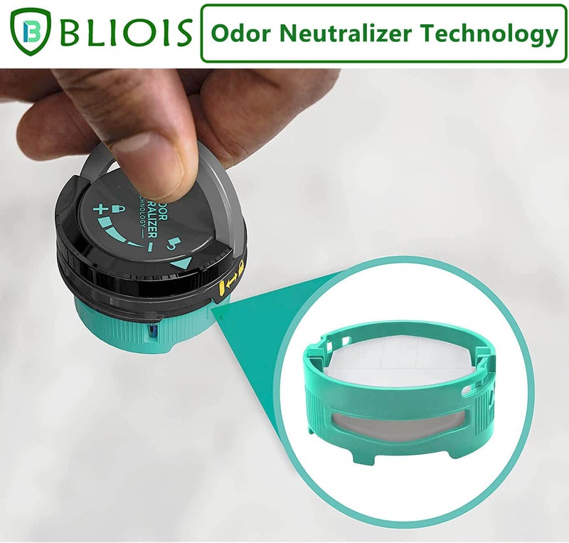 BLIOIS [6 Pack] Replacement for Shark Odor Neutralizer Cartridge AZ3002 LA702 ZU102 Accessories Replacement for Shark Vacuum Cleaner Odor Neutralizer And air Purifier HP302. -1541fc3000,Teal - Image 5