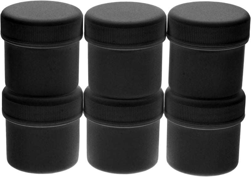 Lurrose 6pcs Plastic Paint Storage Buckets with Airtight Screw Lids Reusable Containers for Painting and Industrial Use Portable Lightweight Sealed Paint Buckets for Art Projects - Image 1