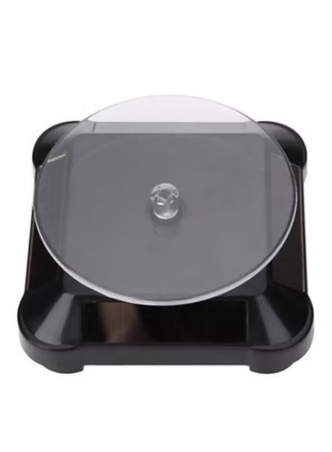 GENNEXT Solar Power Rotating Jewelry Stand Watch Display Holder With Turning Table - Image 1