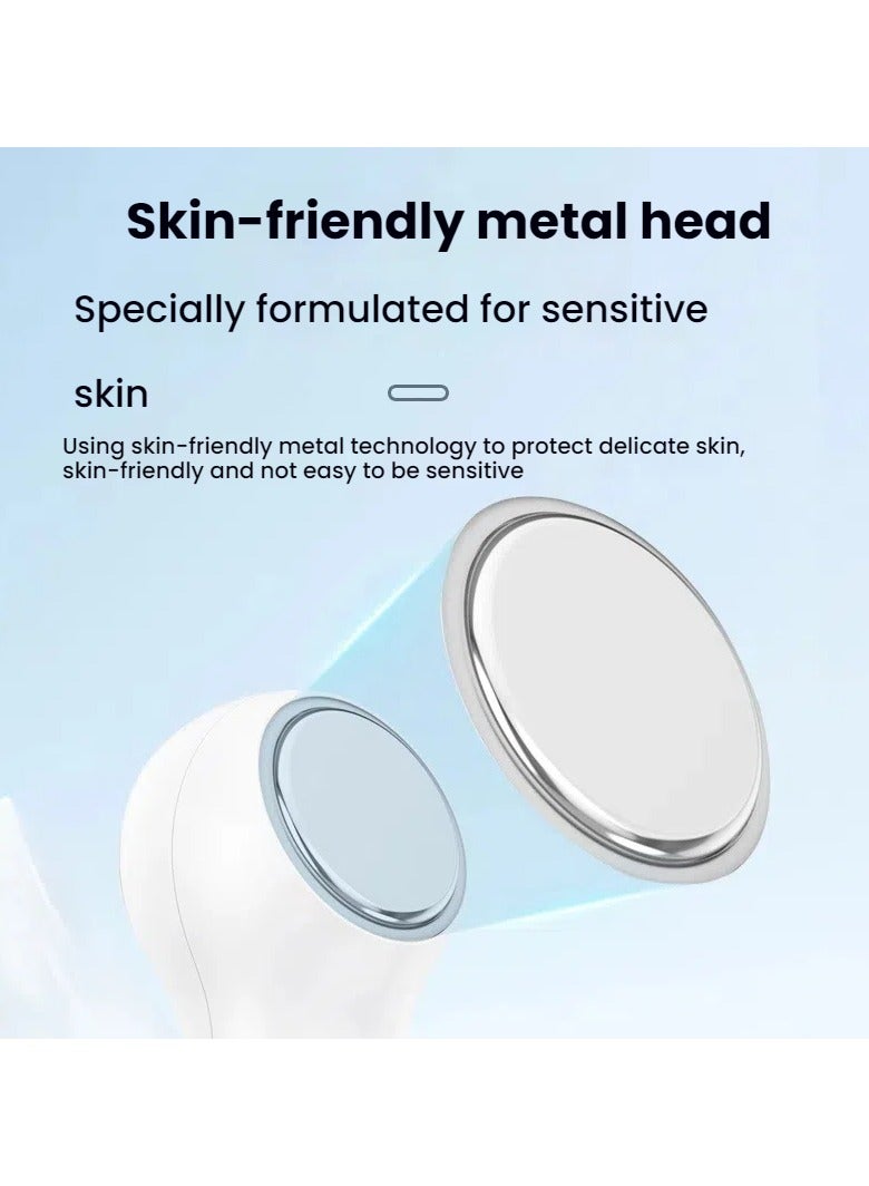 عام "أداة التجميل المنزلية - مطرقة الساخن/البارد مع ضوء العلاج الأحمر والأزرق، تضييق المسام بالتبريد وتجديد البشرة بالحرارة (3 في 1)" - Image 2