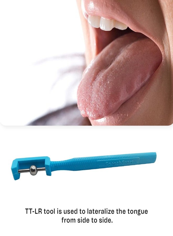 SPEECHGEARS TT-LR Tongue Lateralization and Elevation Tool (Cyan) Pack of 1 - Image 3