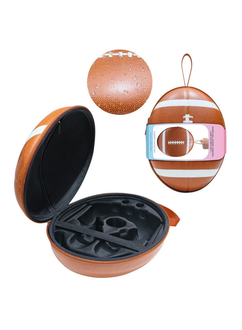 1PCS For Meta Quest 3 EVA Storage Bag Portable Box Travel Protective Carrying Case With Shoulder Strap for Meta Quest3 VR Accessories - Image 1