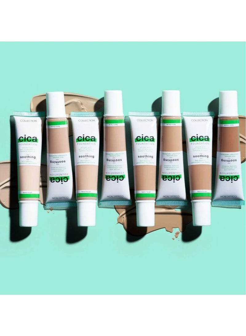 Collection فاونديشن سيكا متوسط التغطية المرطب مع مضاد الاحمرار - فاتح 30 مل - Image 3