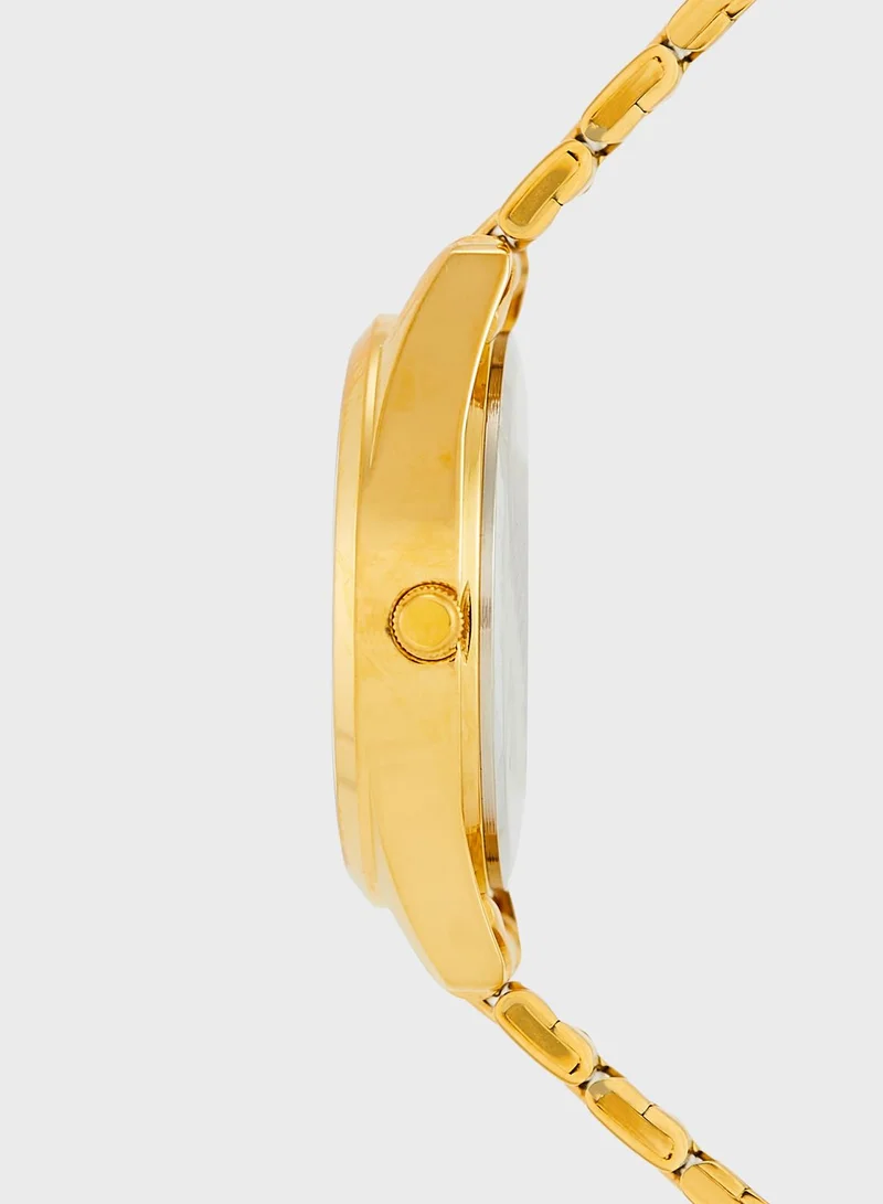 CASIO Steel Strap Analog Watch