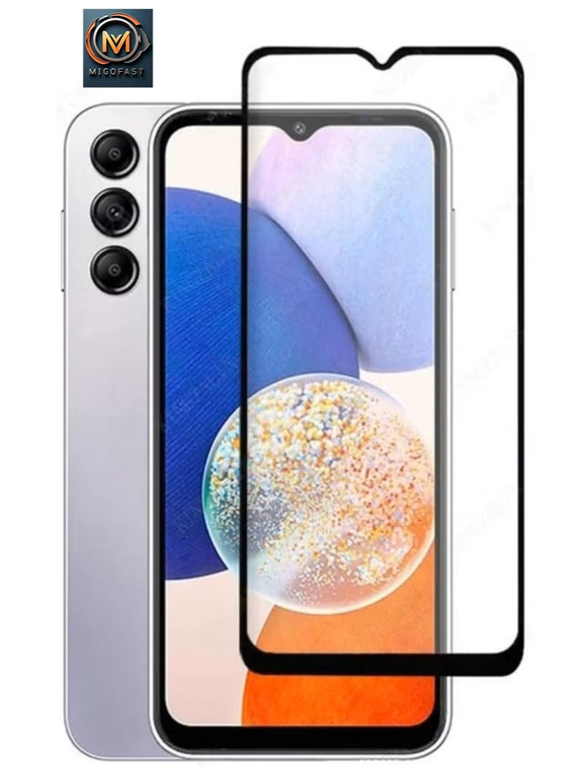MIGOFAST Samsung Galaxy A17 / A16 / A26 / M16 / F16 Tempered Glass Screen Protector full Glue Screen Glass Anti-shatter 9H Hardness Scratch Proof for Samsung Galaxy A17 / A16 / A26 / M16 / F16 - Image 1