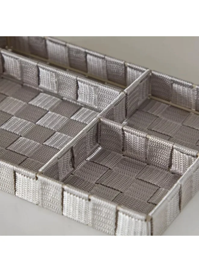 هوم بوكس منظم 4 أقسام بحزام 30 × 3.5 × 20 سم