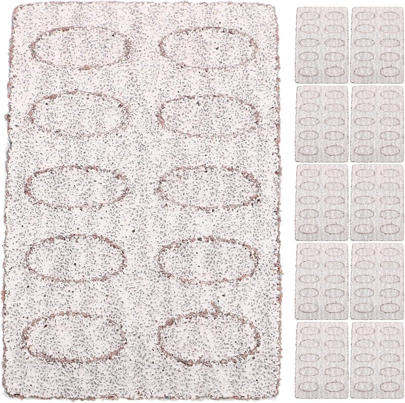 25pcs Pre-polishing Sandpaper Sheets Nail Pusher Tool Cuticle Remover Nail Care Manicure Pedicure Prep Sanding Bands for Professional Filing - Image 1