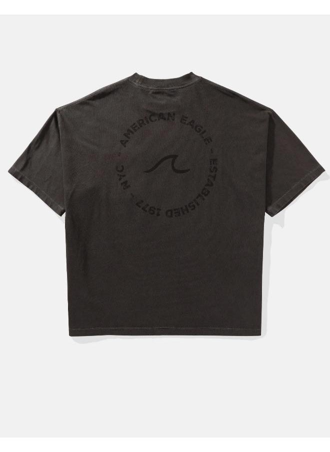 American Eagle Graphic Crew Neck T-Shirt  - Image 4