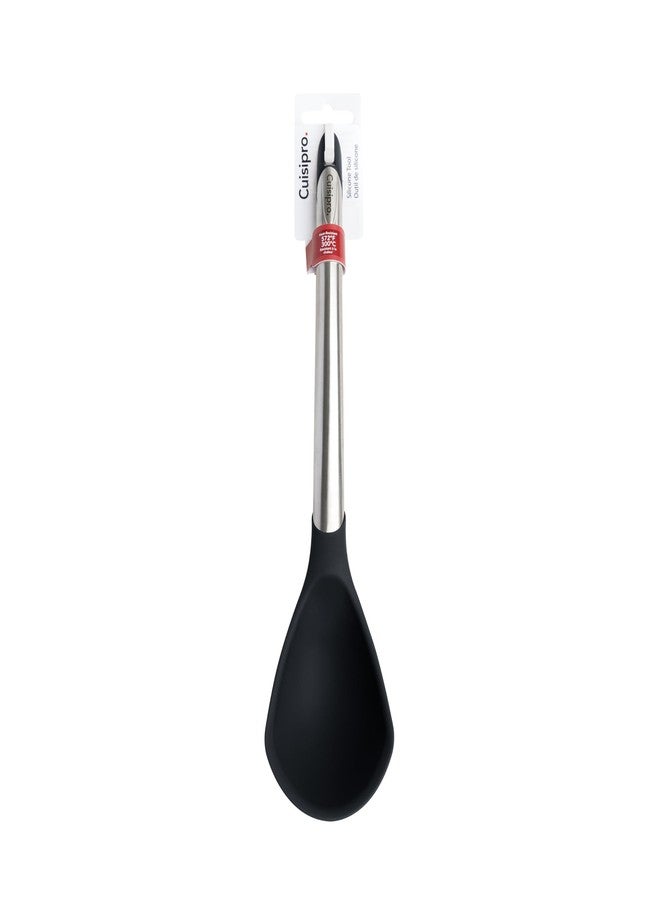 Cuisipro 12.25" Silicone Ladle, Black - Image 4