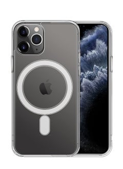 INFOSUN iPhone 11 Pro Max Clear Case with 4 Corners Built-in Protective Cushion Anti-yellow Anti-collison Transparent Cover for Apple iPhone 11 Pro Max 6.5 inch  - Image 1